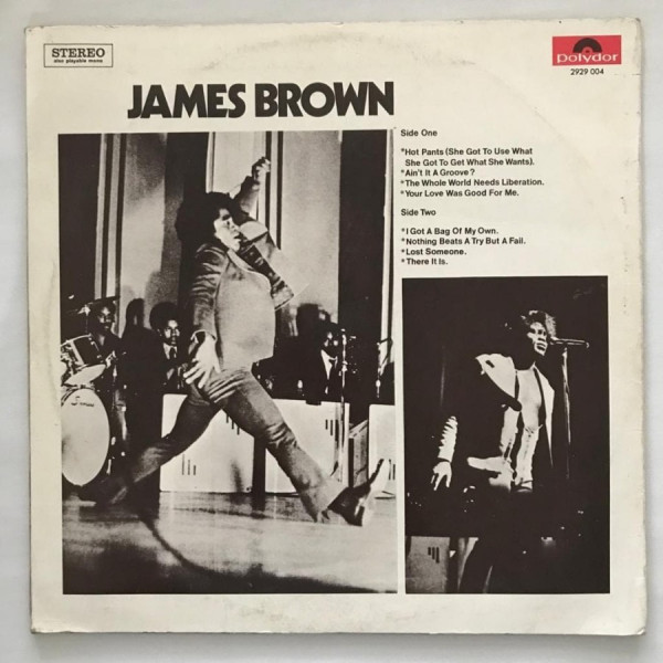 James Brown Hot Pants Vinyl LP Piringan Hitam PH