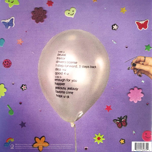 Olivia Rodrigo Sour Limited Baby Pink LP Vinyl PH