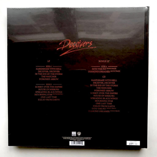 Arch Enemy Deceivers Deluxe Box Set Zoetrope LP Vinyl PH CD