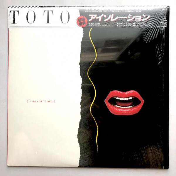 LP　Hitam　Toto　Isolation　Piringan　Vinyl　PH