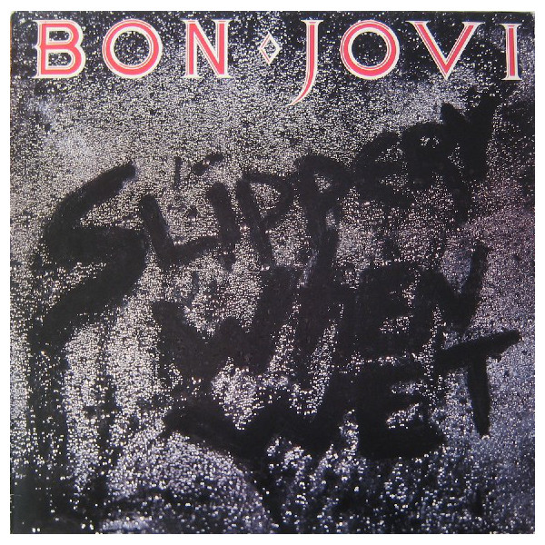 Bon Jovi Slippery When Wet LP Vinyl Piringan Hitam PH