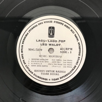 Leo Waldy - Lagu Pop - LP...