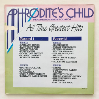 Aphrodite's Child - All Time Greatest Hits - 2 LP Vinyl Piringan Hitam PH