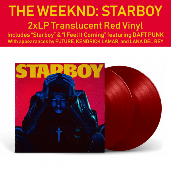 The Weeknd - Starboy - 2 LP Red Vinyl PH