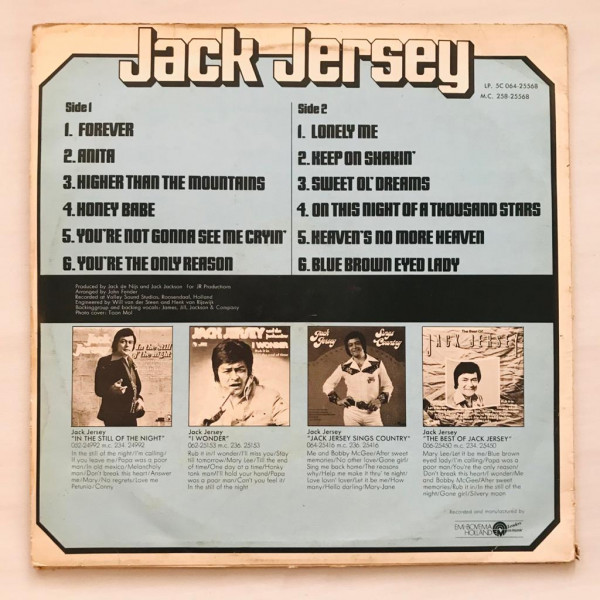 Jack Jersey Forever LP Vinyl Piringan Hitam PH