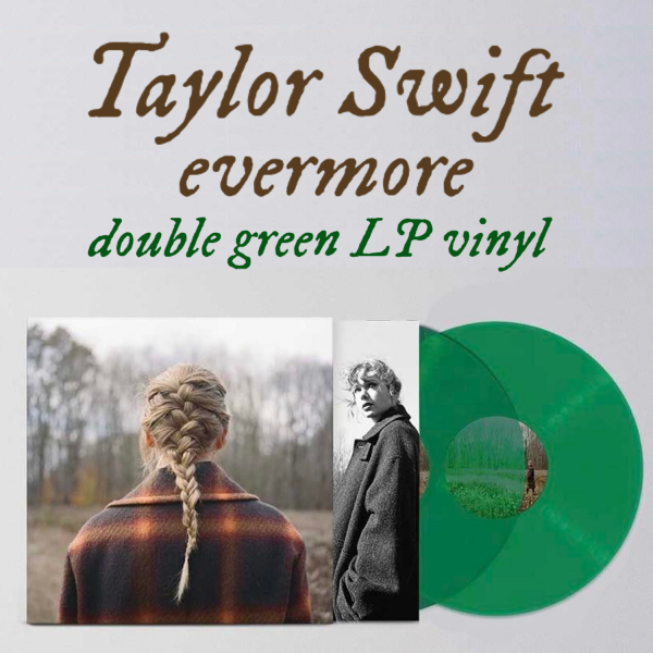 Taylor Swift - Evermore - 2 Green LP Vinyl PH
