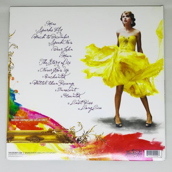 Taylor Swift Speak Now 2 LP Vinyl Piringan Hitam PH