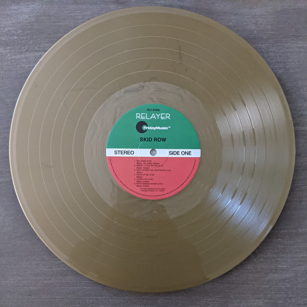 Skid Row Skid Row Limited Gold LP Vinyl PH 180 Gram
