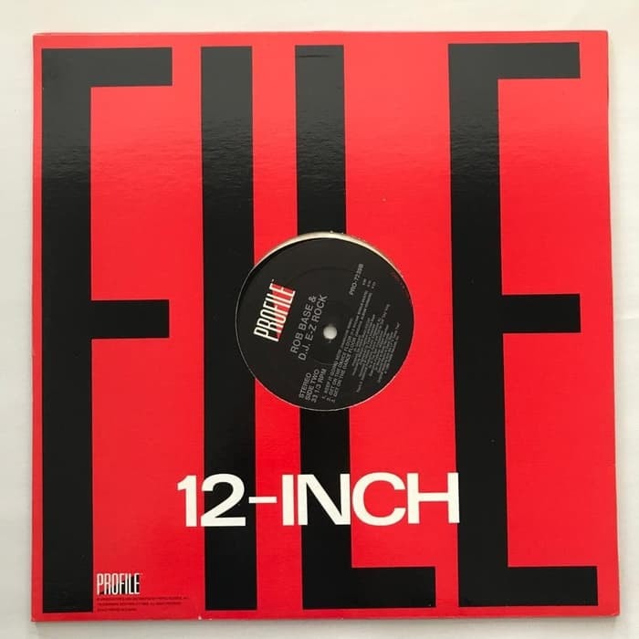 Rob Base & D.J. E-Z Rock - Get On The Dance Floor - Vinyl PH 12" - Gambar 2