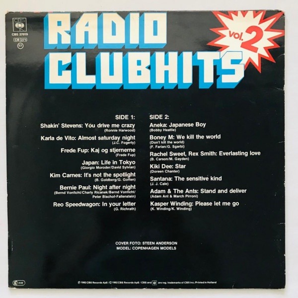 Various - Radio Clubhits Vol. 2 - Hits - LP Vinyl PH - Gambar 2