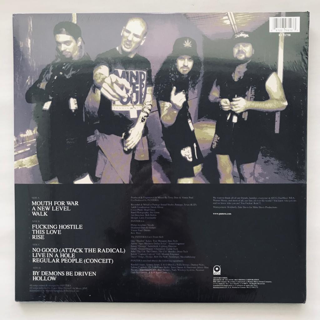 Pantera - Vulgar Display Of Power - 180 Gram 2 LP Vinyl PH - Image 3
