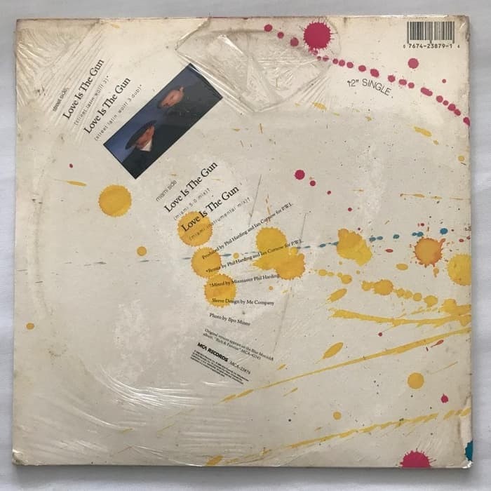 Blue Mercedes - Love Is The Gun - Vinyl Piringan Hitam PH - Gambar 2