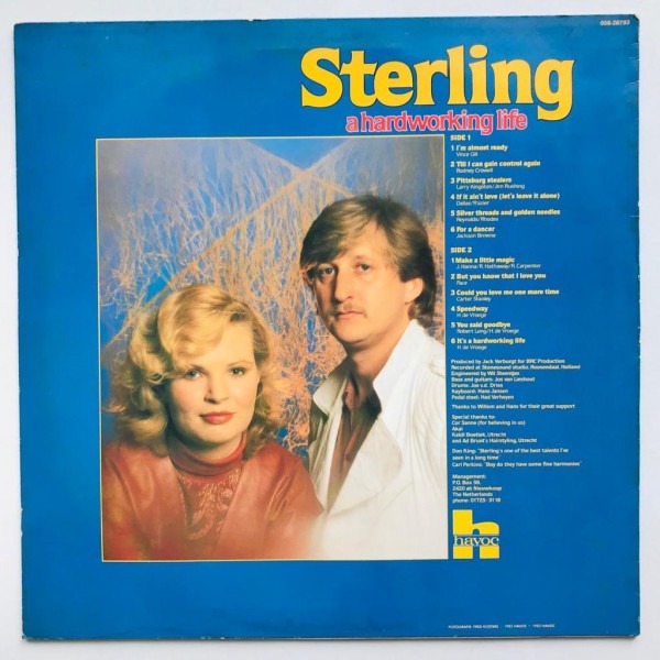 Sterling - A Hardworking Life - LP Vinyl Piringan Hitam PH - Gambar 2