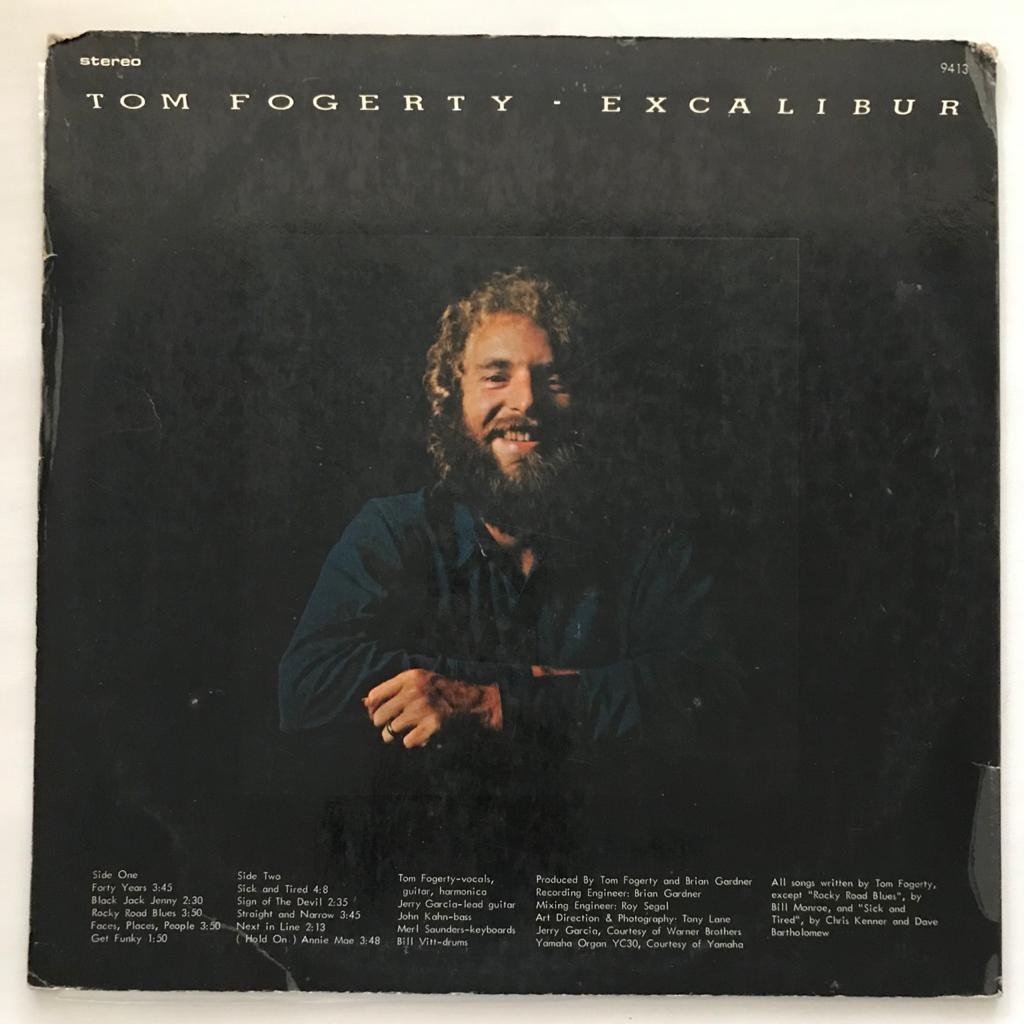 Tom Fogerty - Excalibur - LP Vinyl Piringan Hitam PH - Gambar 2