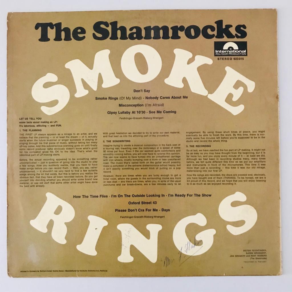 The Shamrocks - Smoke Rings - LP Vinyl Piringan Hitam PH - Image 2