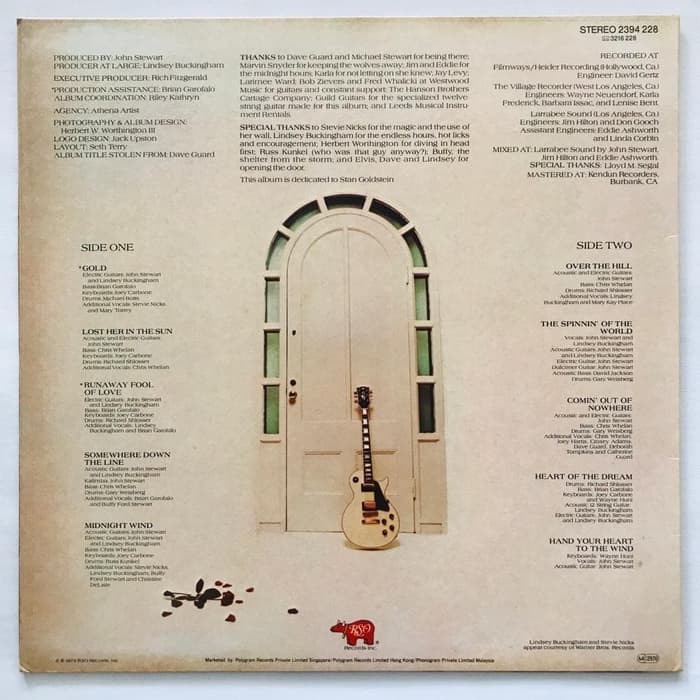 John Stewart - Bombs Away Dream Babies - LP Vinyl Piringan Hitam PH - Gambar 2