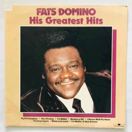 Fats Domino - His Greatest Hits - 2 LP Vinyl Piringan Hitam PH