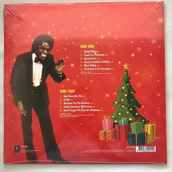 James Brown - The Merry Christmas Album - LP Vinyl Piringan Hitam PH - Gambar 2