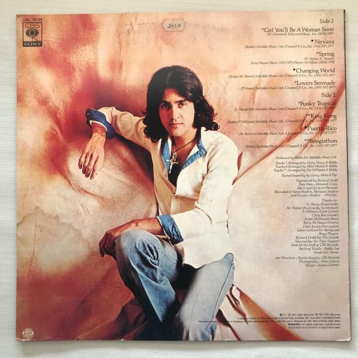 Biddu & The Orchestra - Eastern Man - LP Vinyl Piringan Hitam - Gambar 2