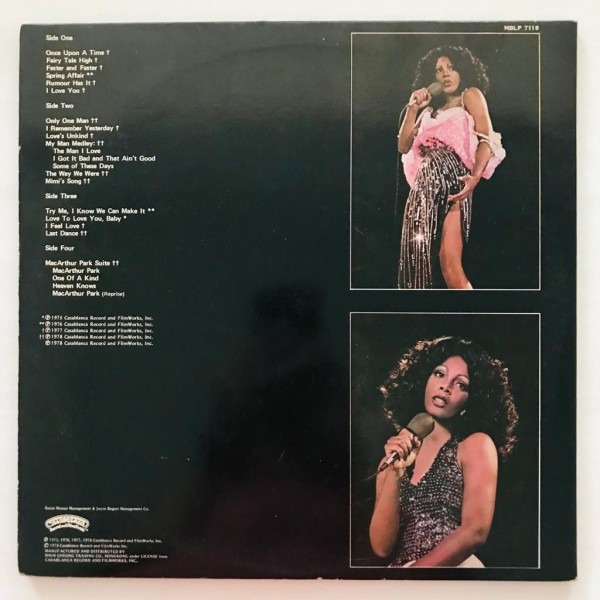 Donna Summer - Live and More - 2 LP Vinyl Piringan Hitam PH - Gambar 2