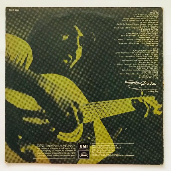 Reg Guitar - Kung Fu - LP Vinyl Piringan Hitam PH - Gambar 2