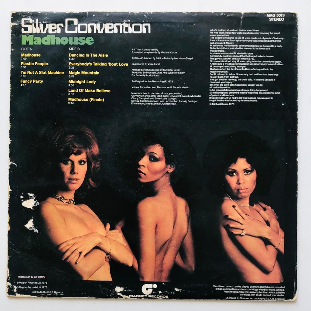 Silver Convention - Madhouse - LP Vinyl Piringan Hitam PH - Gambar 2