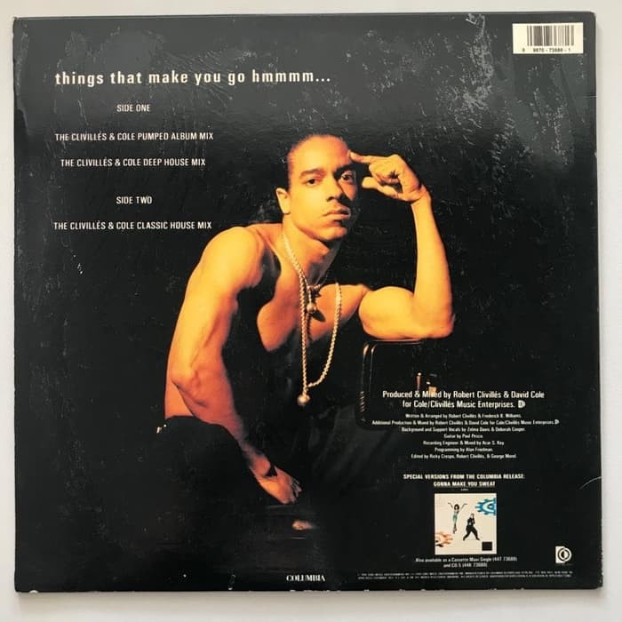 C + C Music Factory - Things That Make You Go Hmm - PH Vinyl - Gambar 2