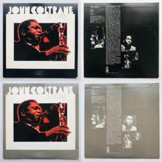 John Coltrane - Live In Paris Part 1 & Part 2 - 2 LP Vinyl PH