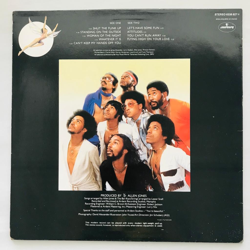 Bar-Kays - Flying High On Your Love - LP Vinyl Piringan Hitam PH - Gambar 2
