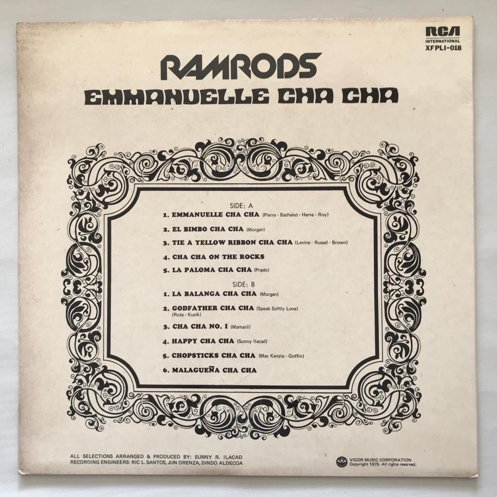 Ramrods - Emmanuelle Cha-Cha - LP Vinyl Piringan Hitam PH - Image 2
