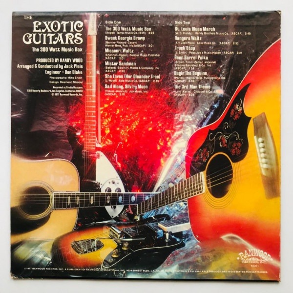 Exotic Guitars, The - The 300 Watt Music Box - LP Vinyl PH - Gambar 2