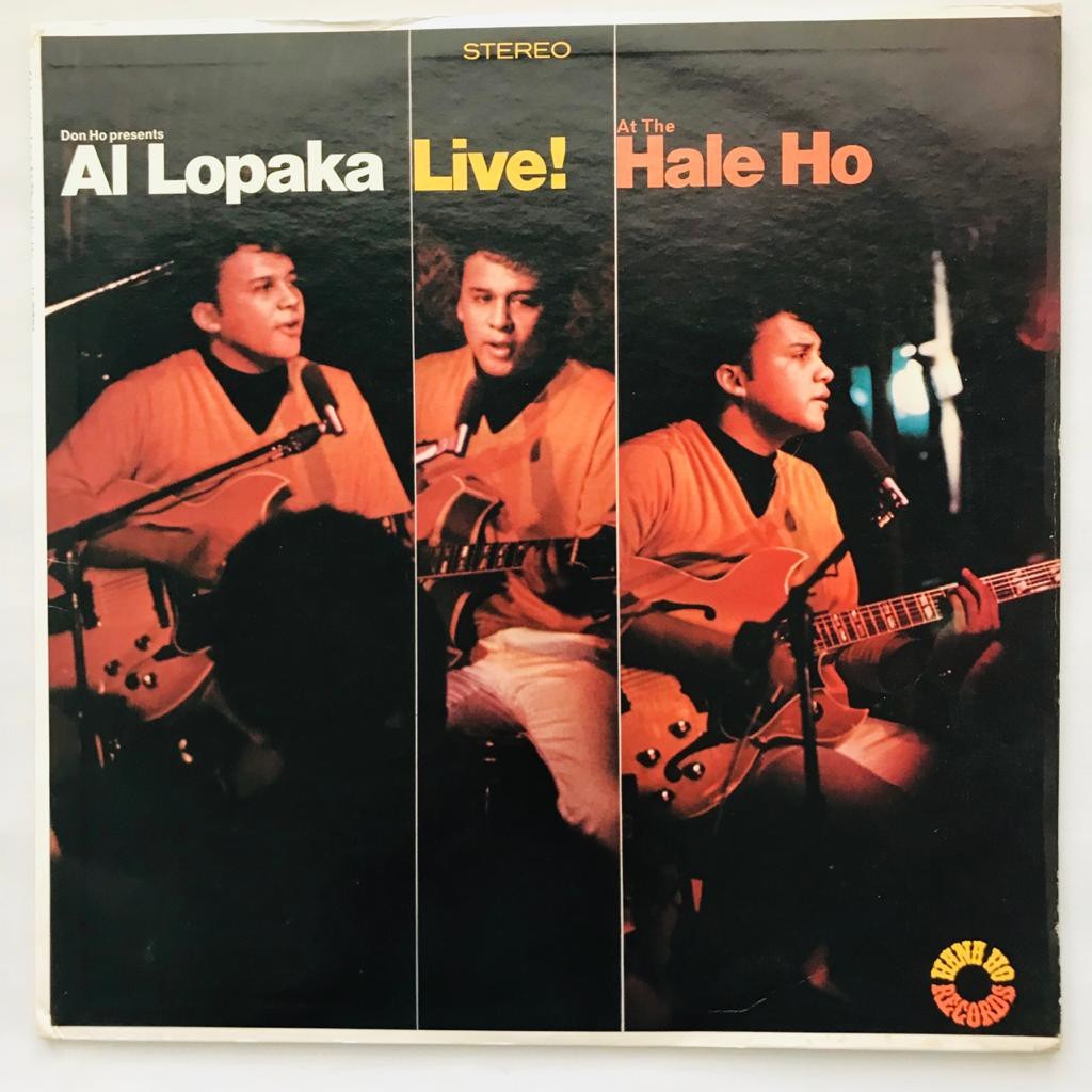 Al Lopaka - Live At The Hale Ho - LP Vinyl Piringan Hitam PH