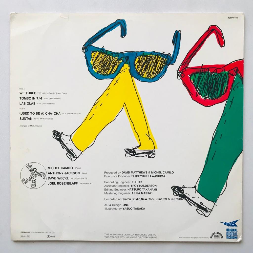 Michel Camilo - In Trio - LP Vinyl Piringan Hitam PH - Gambar 2