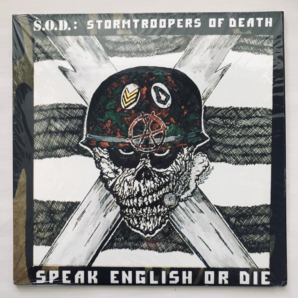 S.O.D. Stormtroopers of Death - Speak English Or Die - Red LP Vinyl PH