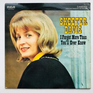 Skeeter Davis - I Forgot More Than You'll Ever Know - LP Vinyl PH