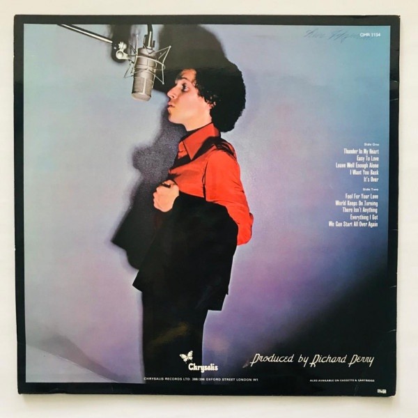 Leo Sayer - Thunder In My Heart - LP Vinyl Piringan Hitam PH - Gambar 2