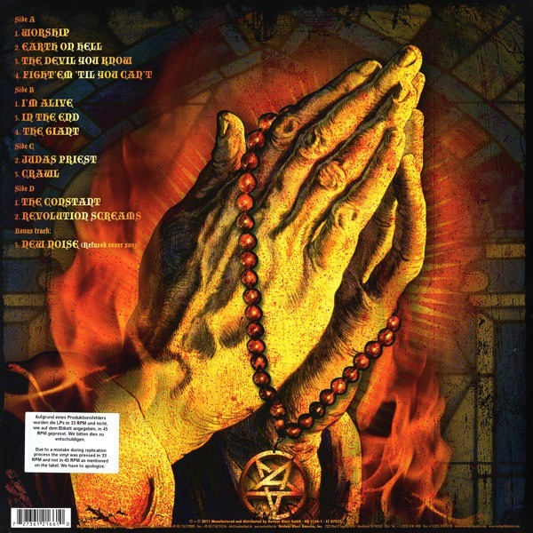 Anthrax - Worship Music (2 Orange LP Vinyl Piringan Hitam) - Image 3