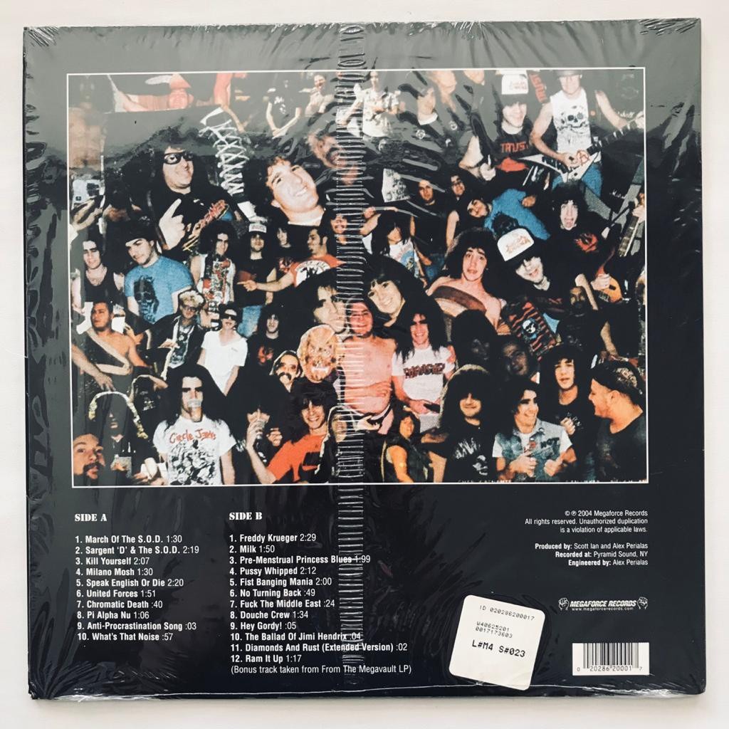 S.O.D. Stormtroopers of Death - Speak English Or Die - Red LP Vinyl PH - Image 2