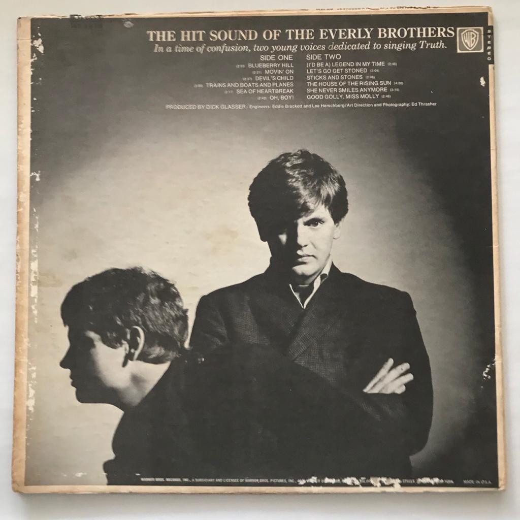 Everly Brothers, The - The Hit Sound Of The Everly Brothers - LP Vinyl PH - Gambar 2