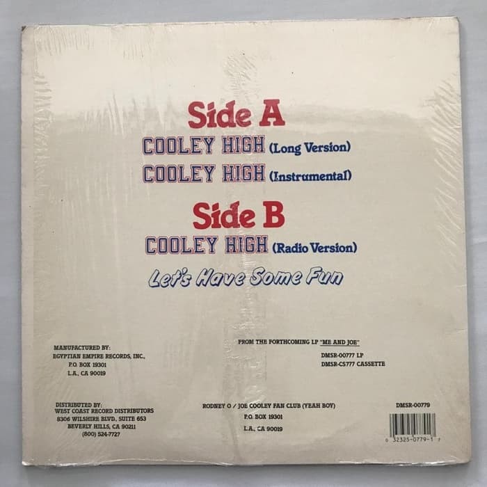 Rodney O & Joe Cooley - Cooley High - Vinyl Piringan Hitam PH 12" - Gambar 2