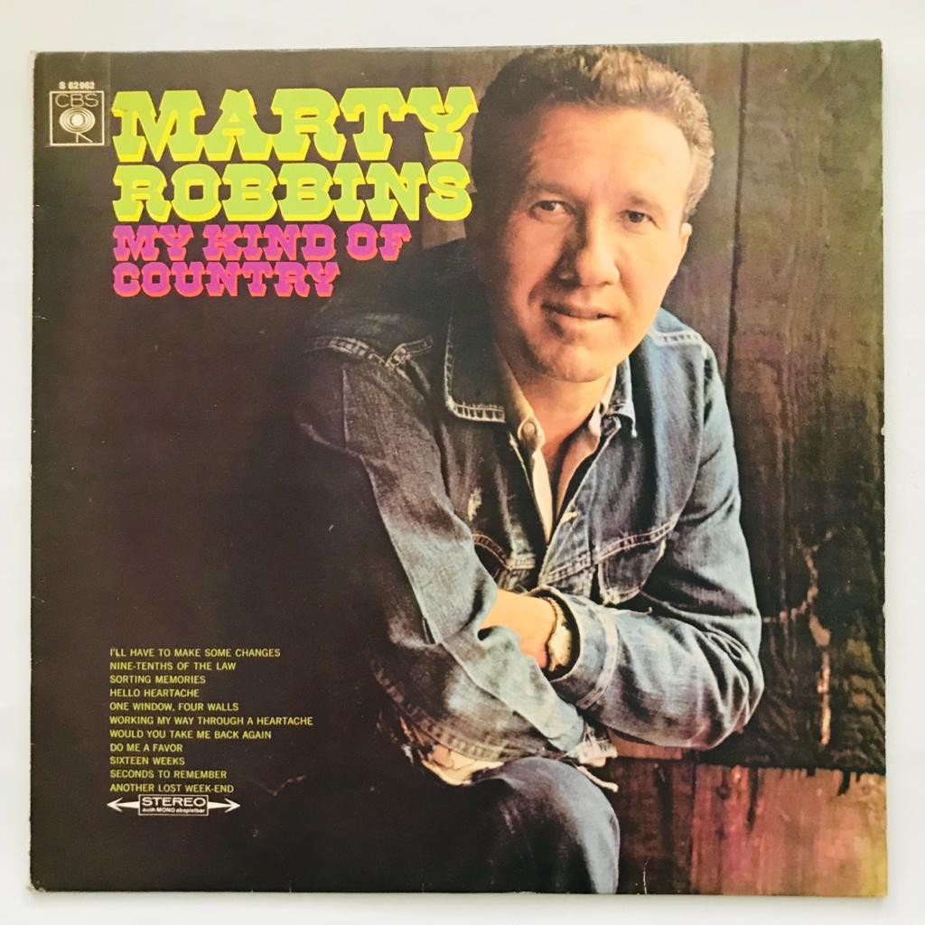 Marty Robbins - My Kind Of Country - LP Vinyl Piringan Hitam PH