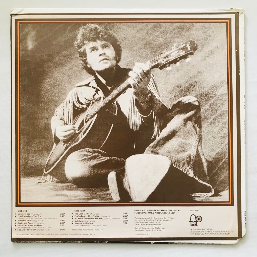 Terry Jacks - Seasons In The Sun - LP Vinyl Piringan Hitam PH - Gambar 2