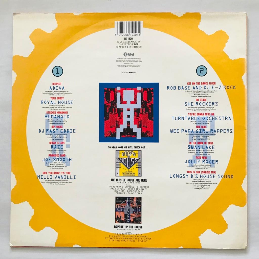 Hip House - The Deepest Beats In Town - Hits - LP Vinyl PH - Gambar 2