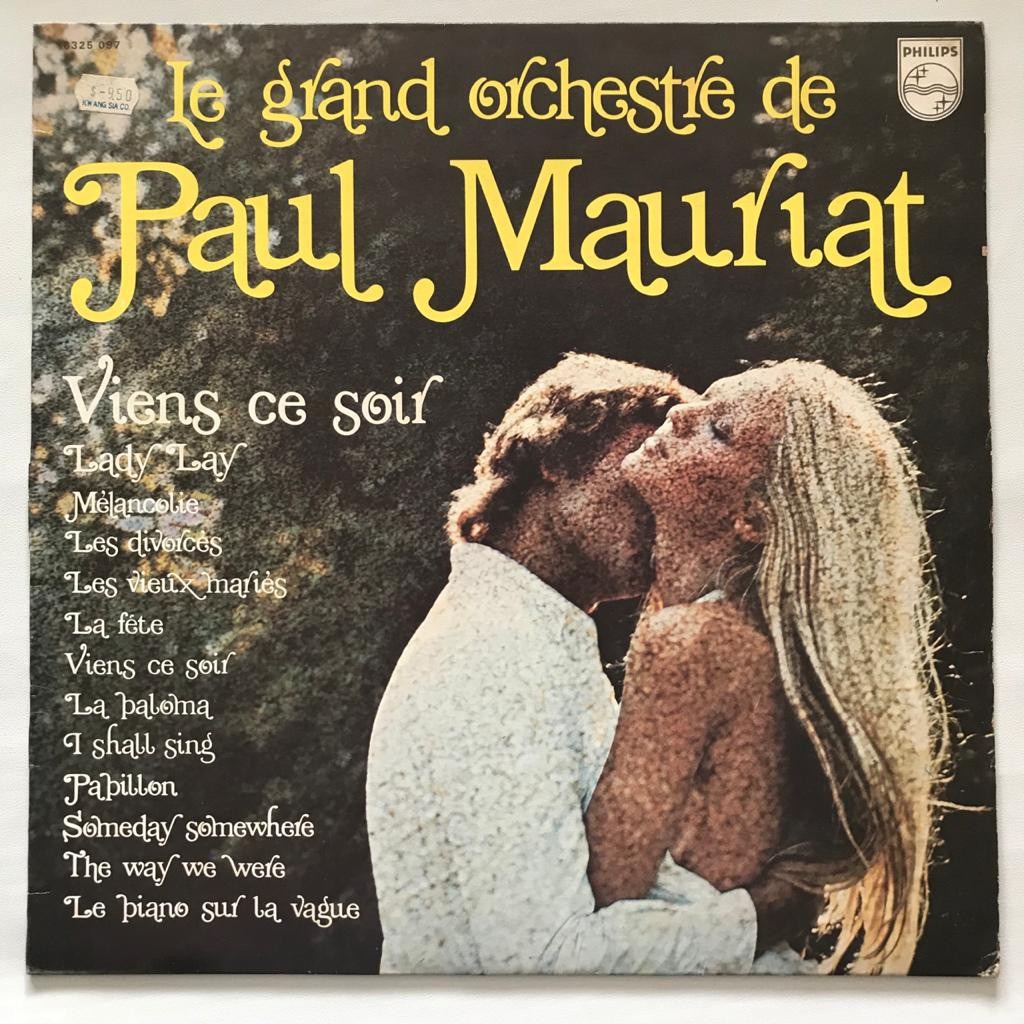 Paul Mauriat, Le Grand Orchestre De - Viens Ce Soir - LP Vinyl PH