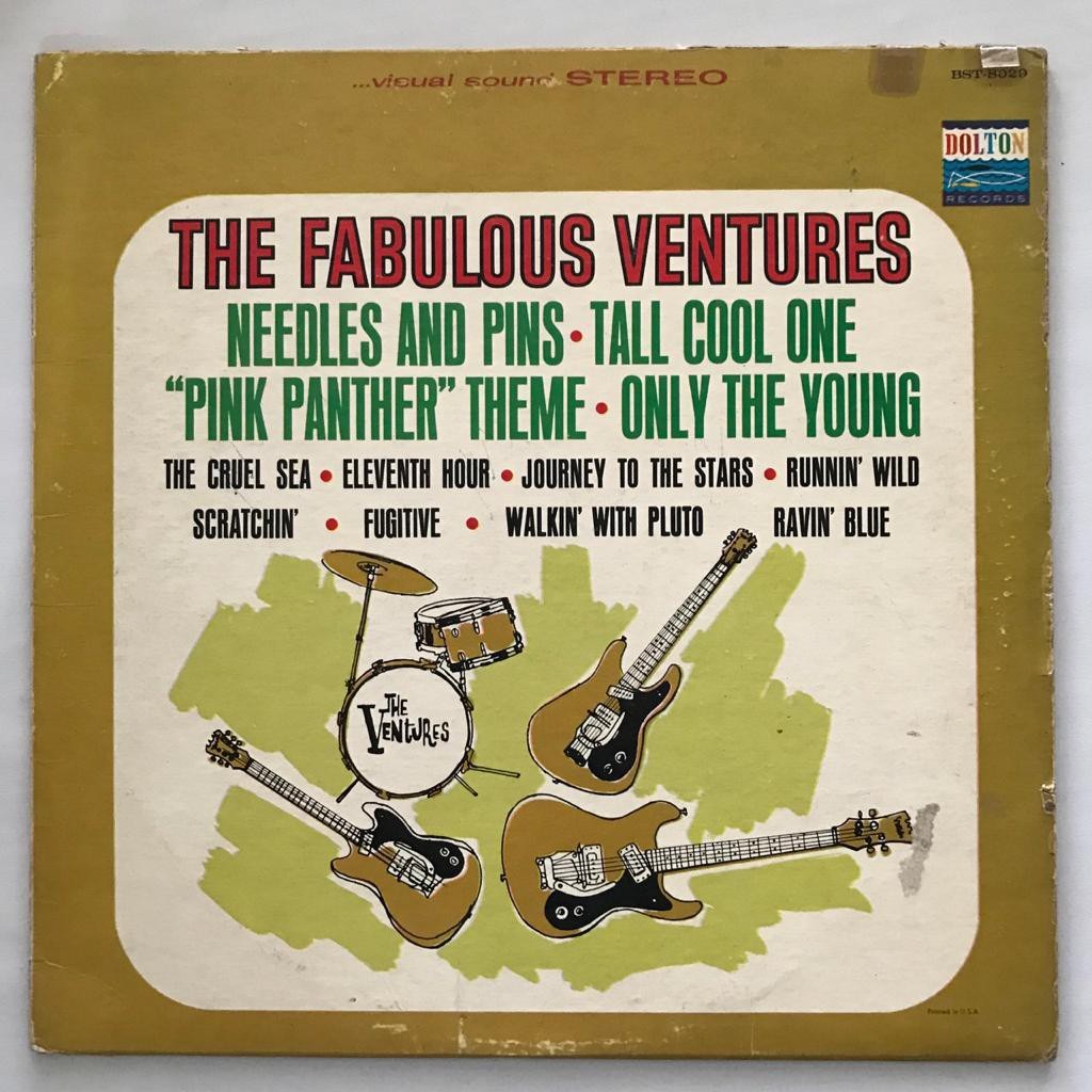 Ventures, The - The Fabulous Ventures - LP Vinyl Piringan Hitam PH