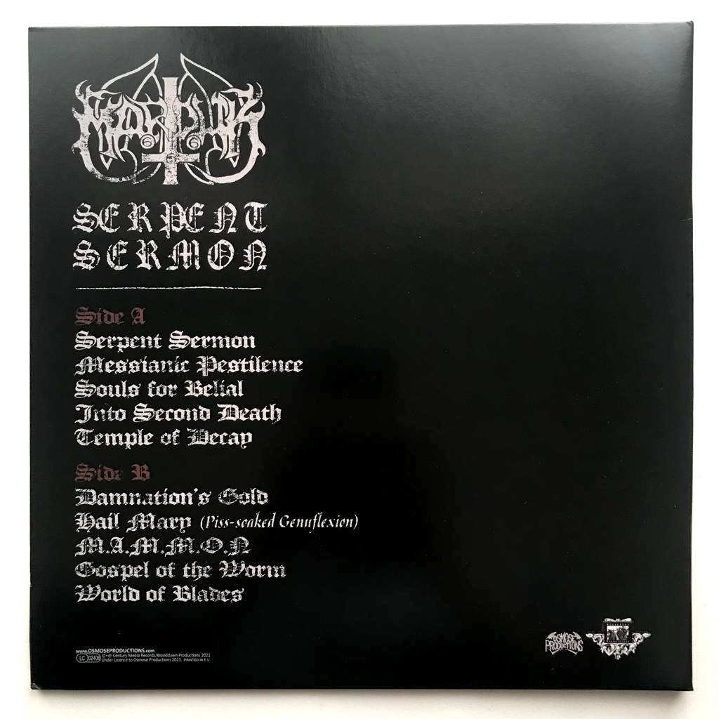 Marduk - Serpent Sermon - Limited Red Blood LP Vinyl PH - Image 3