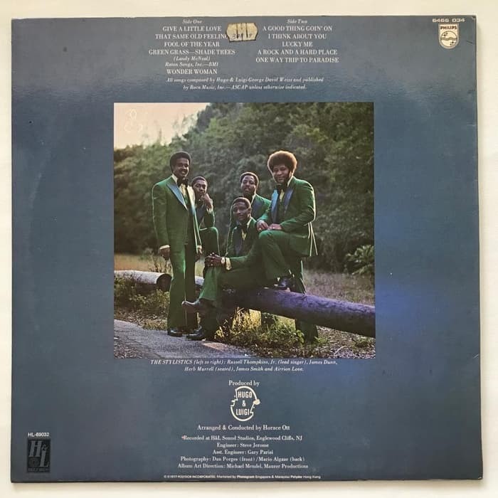 Stylistics, The - Wonder Woman - LP Vinyl Piringan Hitam PH - Gambar 2