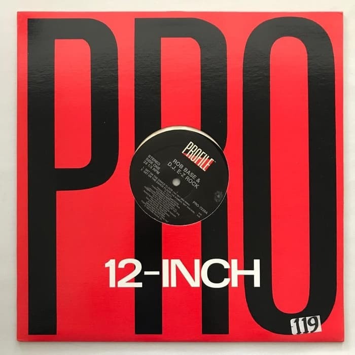 Rob Base & D.J. E-Z Rock - Get On The Dance Floor - Vinyl PH 12"