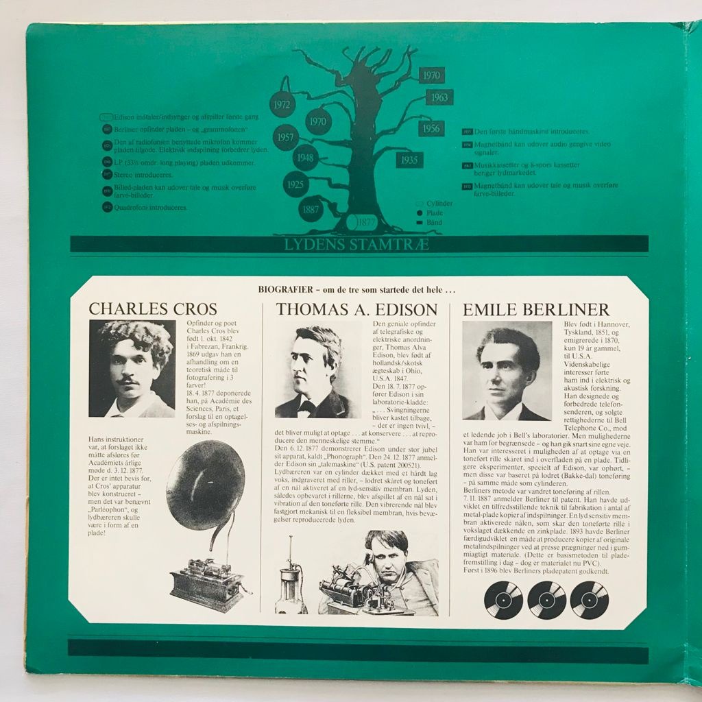 Popular Underholdning (100 Years Of Recorded Sound - 1877-1977) - 2 LP Vinyl PH - Gambar 3