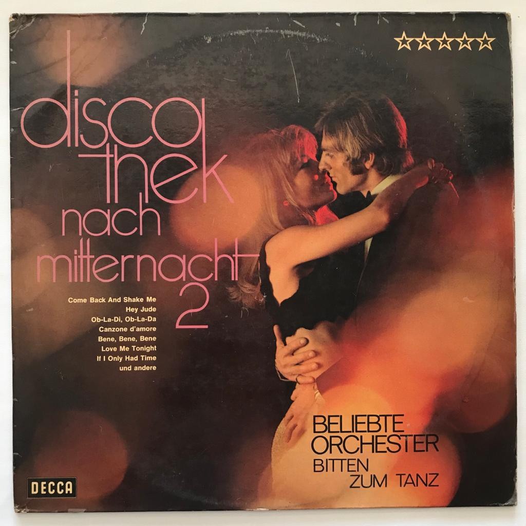 Discothek Nach Mitternacht 2 - LP Vinyl Piringan Hitam PH
